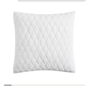 NWT pottery barn Euro pillow sham. I only have one. Color is white. Cocoon